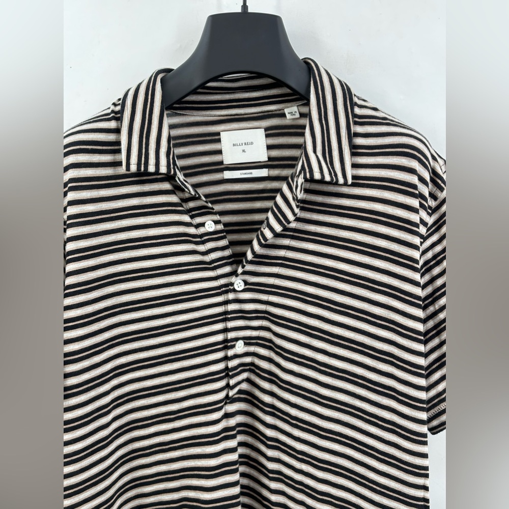 Billy Reid Pima Cotton striped shirt XL NWOT (F5)